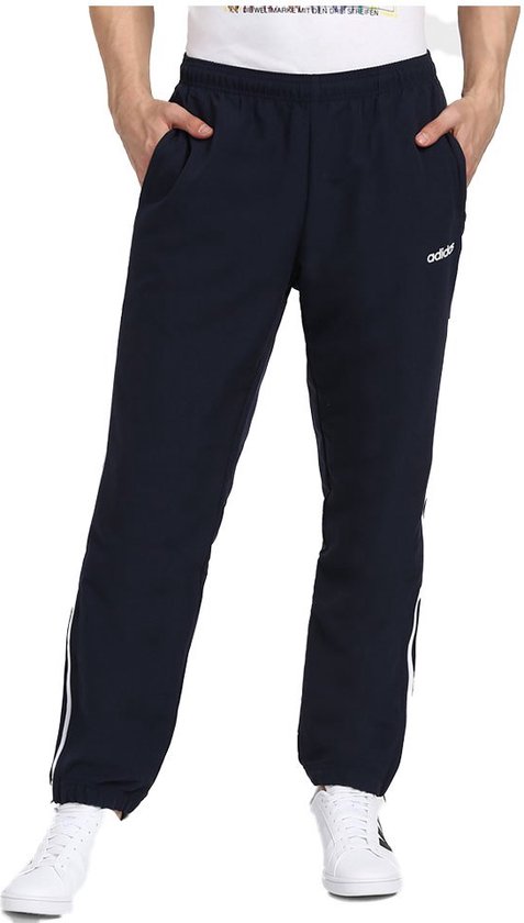Essentials Pantalon de Jogging Coupe Droite Homme, Bleu