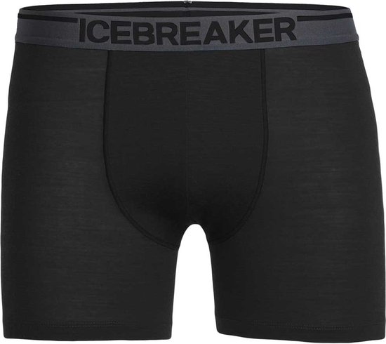 Icebreaker Anatomica Zwemboxers Heren, zwart Maat XL