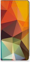 Smartphone Hoesje OnePlus 11 Leuk Book Case Polygon Color