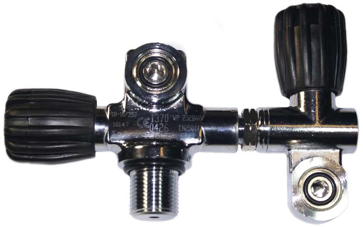 Metalsub Modular Tank 2 Outlets 3/4 Klep 232 Bar Zilver