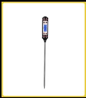 vleesthermometer - Digitale vleesthermometer, keukenthermometer, grillthermometer, braadthermometer voor keuken, bakken, braden, grillen