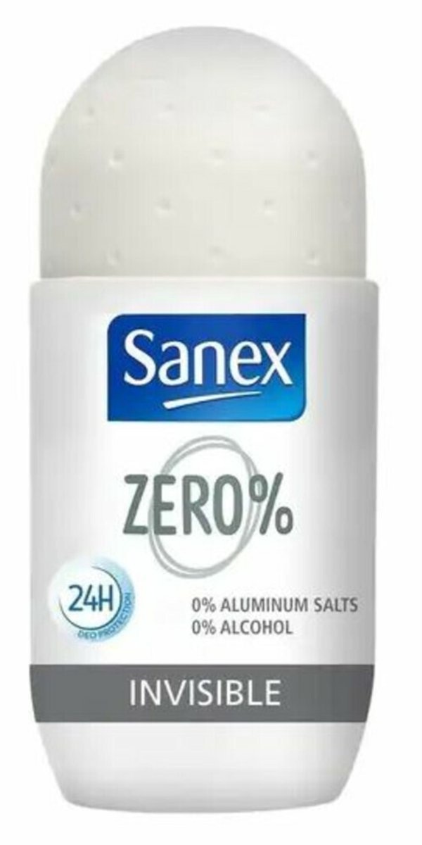 Goedkoopste Sanex Deoroller Zero Invisible 50 ml
