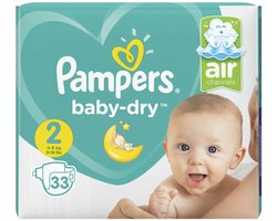 Pampers Baby Dry Maat 2 - 58 Luiers