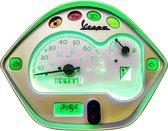 LED Teller Verlichting Vespa LX Dashboard - Scooter Accessoires - LED-verlichting - Groen