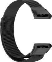 Milanees bandje - geschikt voor Xiaomi Redmi Watch 3 - zwart
