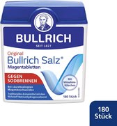 Bullrich Salz® | snelle hulp bij brandend maagzuur en zuurgerelateerde maagklachten - 180 tabletten - Natriumbicarbonaattabletten - Bicarbonaat - Baking Soda tabletten - Natriumbicarbonaat - Zuiveringszout - Maagzout