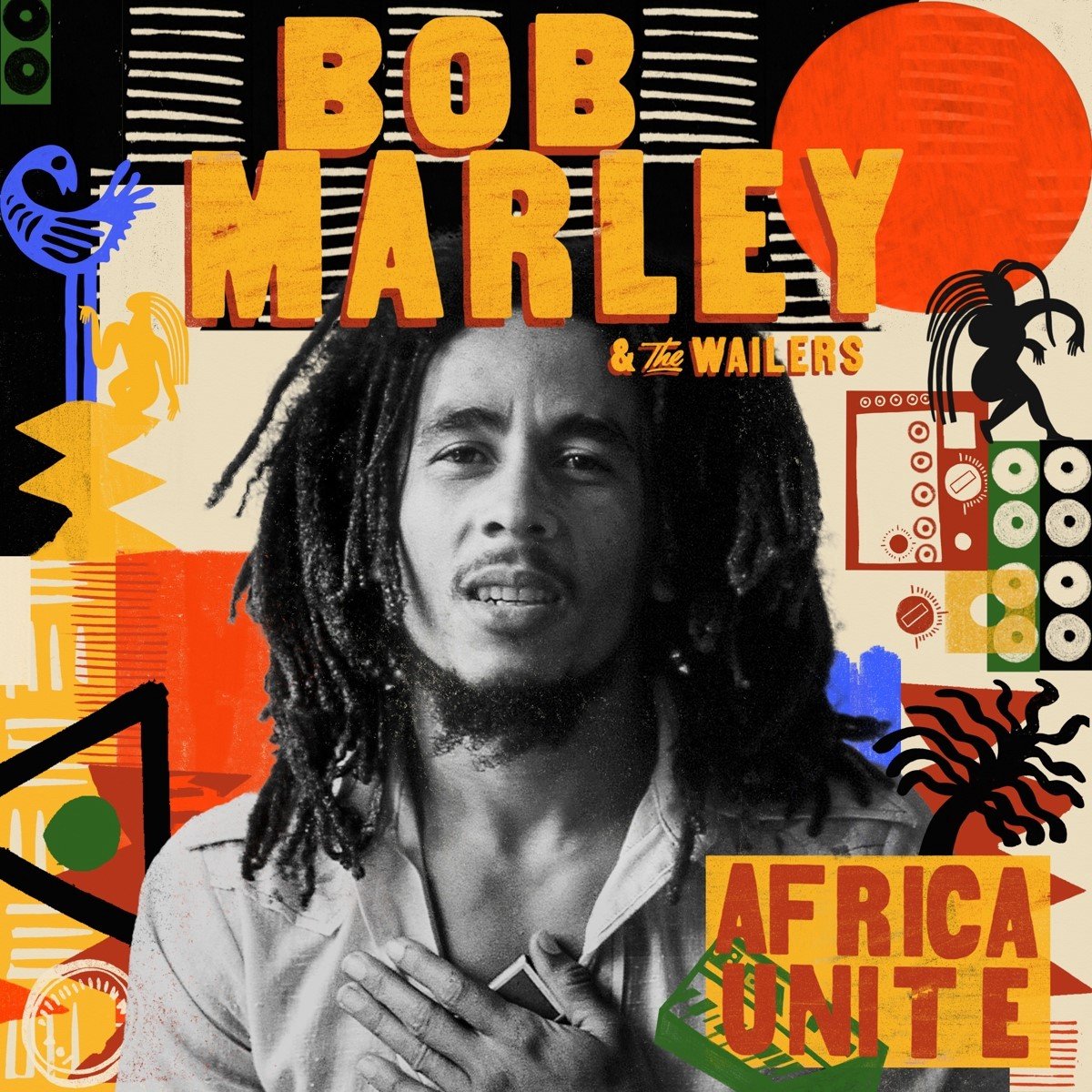 Bob Marley & The Wailers - Africa Unite (LP) (Coloured Vinyl) (Limited Edition)
