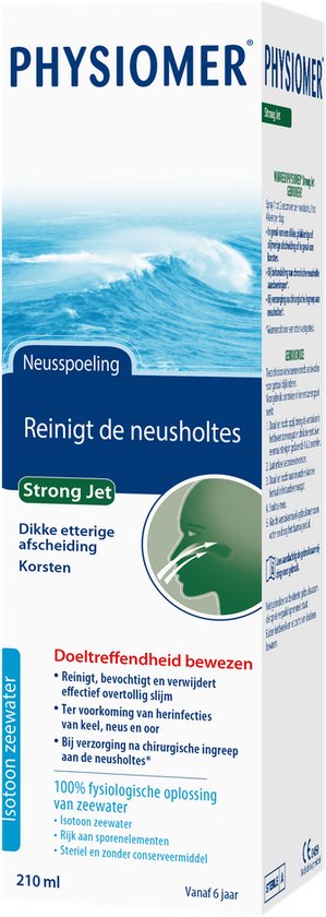 Physiomer Strong Jet - Neusspray - 210ml - Physiomer