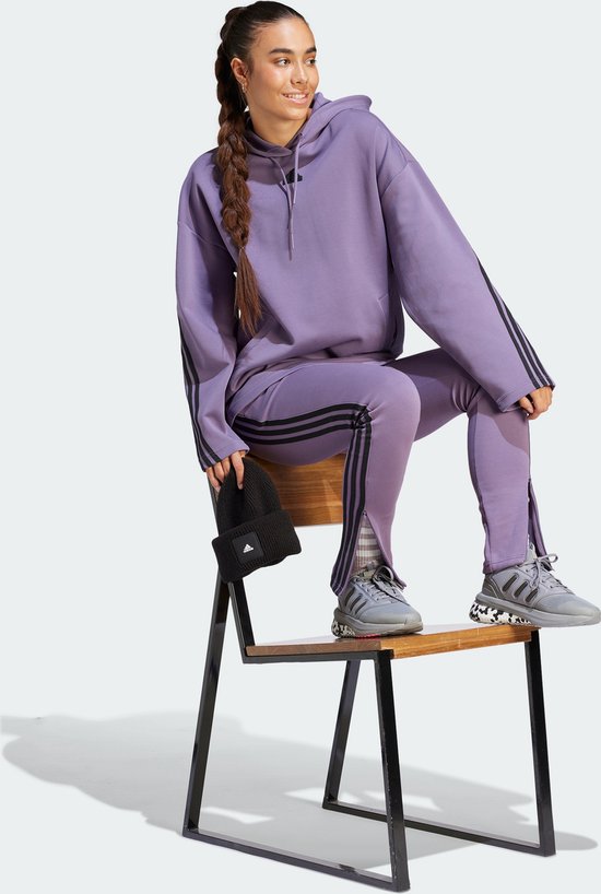 Adidas hoodie paars hotsell