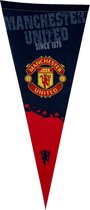 USArticlesEU - Manchester United voetbal - Manchester United - FC Manchester United - Manchester United vlag - Manchester United vaantje - Voetbal - Soccer - Vaantje - Sportvaantje - Pennant - Wimpel - Vlag - 31 x 72 cm - Engeland voetbal
