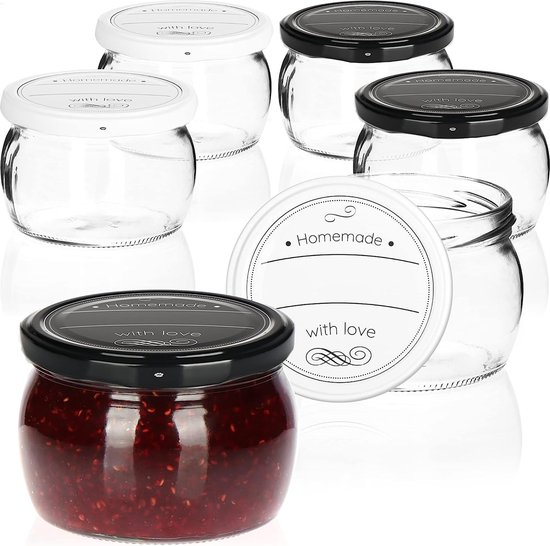 thumbnail: Svitzoot Inmaakpotten Set - 2 Stuks 1 Liter Fermentatieglazen Met Schroefdeksels, Inclusief Accessoires