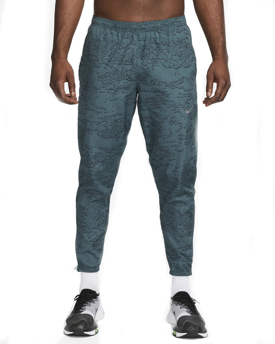Nike Dri-Fit Run Division Trainingsbroek heren Blauw dessin XL