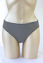 Cyell - Yvon Puerto - bikini slip - zwart wit - maat 36 / S