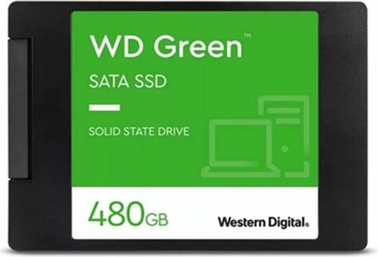 Hard Drive Western Digital WDS480G3G0A 2.5" 480 GB SSD
