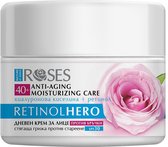ROSES RETINOL HERO KRACHTIGE ANTI-RIMPEL DAGCREME met SPF30, RETINOL en HYALURONZUUR Botox Effect voor STRALENDE HUID 50ml
