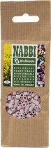 BioBeads van NABBI, afm 5x5 mm, gatgrootte 2,5 mm, medium, lichtrood, 1000 stuk/ 1 doos