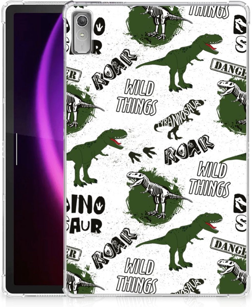 Back Case voor Lenovo Tab P11 Gen 2 Dinosaurus