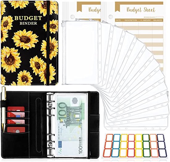 Budget Binder Set - Classeur budgétaire avec enveloppes de