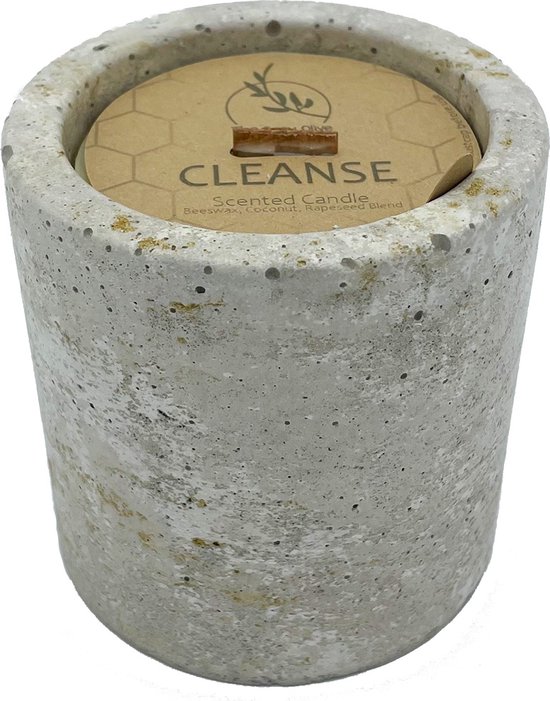 The Grey Olive - Geurkaars - Cleanse - betonnen potje