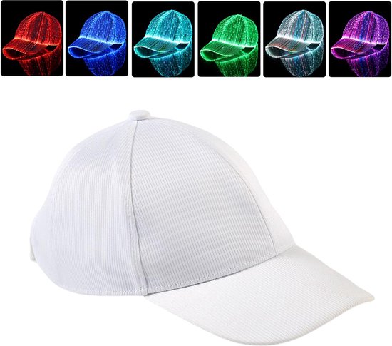 Casquette avec lumière LED - Casquette de baseball - Homme - Femme -  Accessoires