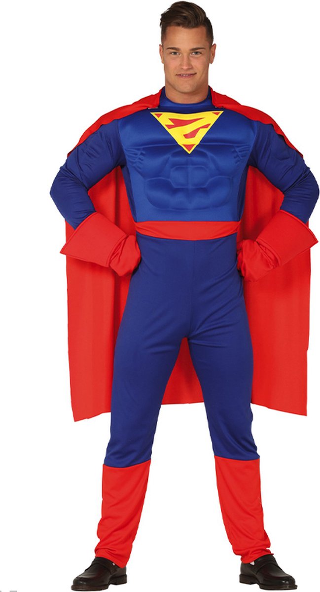 Fiestas Guirca Superheld verkleedset kind - cape/masker