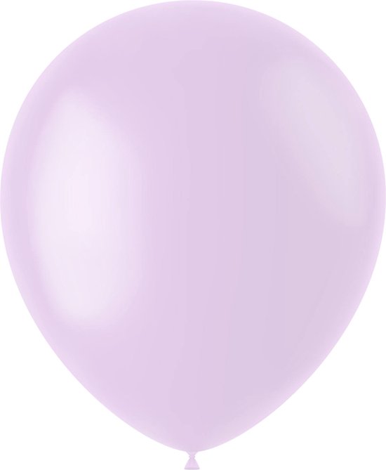 Folat - Gemar ballonnen Powder Lilac Mat 33 cm - 10 stuks
