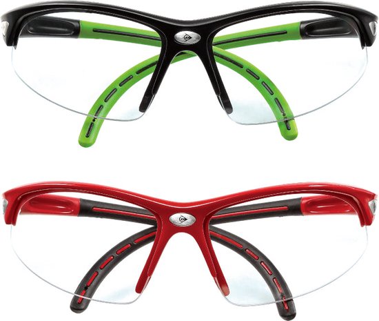Lunettes De Protection Dunlop Squash Homologuées WSF - Modèle Compétition - Occasion