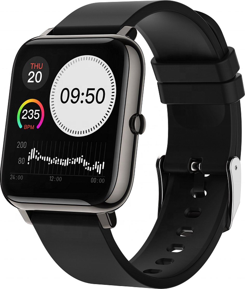 P22 Sport Smartwatch Bluetooth Fitness Tracker Inclusief Siliconen Band bol
