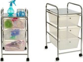 Chest of drawers Transparent (37 x 61 x 32 cm)