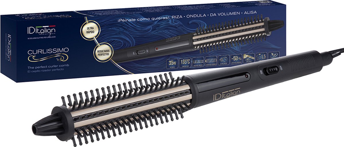 Italian Krulborstel met Keramische Technologie - ITALIAN - €34,90