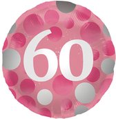 Folat - Folieballon Glossy Pink 60 - 45 cm