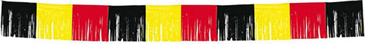 Folat - Franje Vlaggenlijn België (10 meter) - WK voetbal 2026 - WK voetbal versiering - WK voetbal outfit - Nederland WK