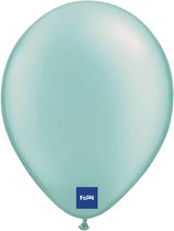 Folat - Folatex ballonnen Turquoise 30 cm 10 stuks