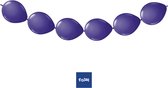 Ballons bouton violet 3 mètres 8 pièces
