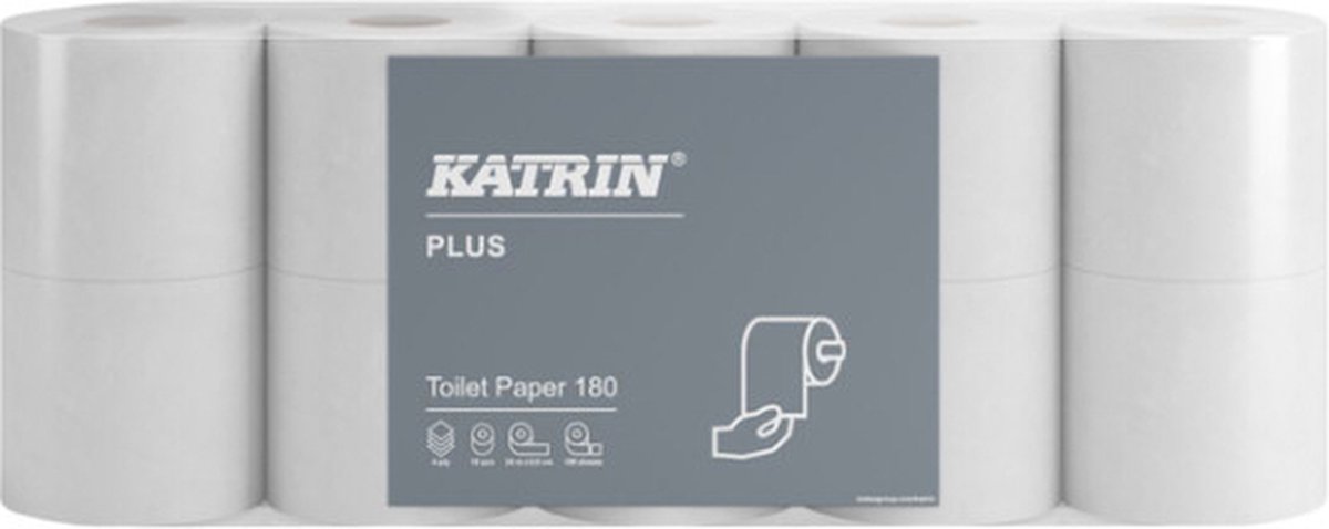 Katrin - Toiletpapier katrin plus 4laags 180vel 70rollen