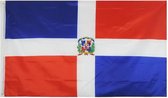 VlagDirect - Dominicaanse Republiek vlag - 90 x 150 cm.