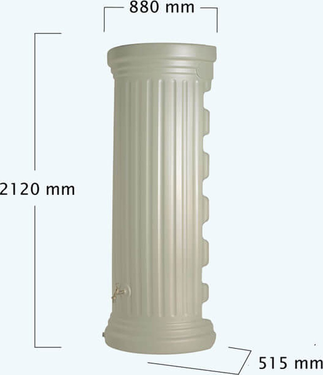 Garantia Regenton Column Muur - 550 liter
