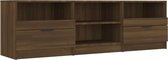 vidaXL-Tv-meubel-150x33,5x45-cm-bewerkt-hout-bruineikenkleurig