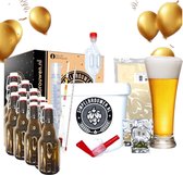 SIMPELBROUWEN® - Cadeaubox TRIPEL bier - Bierbrouwpakket - Zelf Bier Brouwen Bierpakket - Startpakket - Gadgets Mannen - Cadeau - Cadeau voor Mannen en Vrouwen - Vaderdag Cadeau - Vaderdag Geschenk
