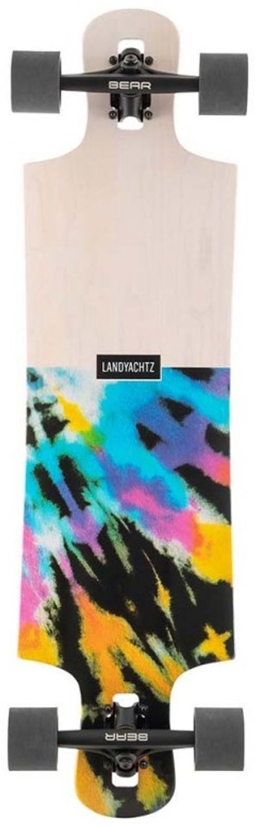 Landyachtz Drop Hammer Longboard 37 Skate or Dye Veelkleurig