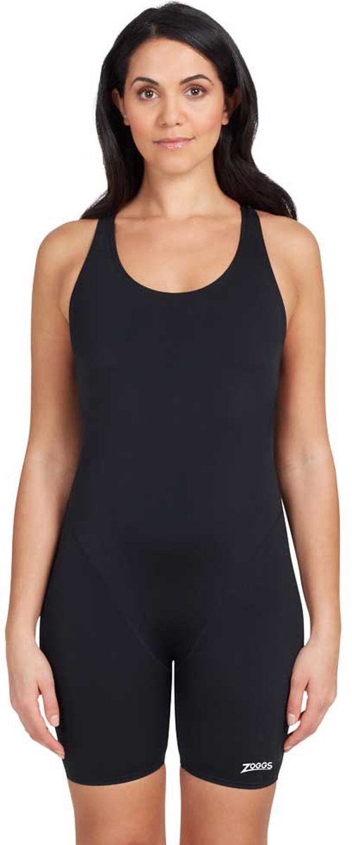 Zoggs Cottesloe Legsuit Open Rug Wedstrijd Zwempak Zwart 42 Vrouw Black