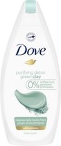 Dove Douchegel - Purifying Detox Green Clay 500ml