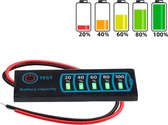 Testeur de batterie - Panneau d'affichage à indication LED - 18650 Li-Ion Lipo Lithium