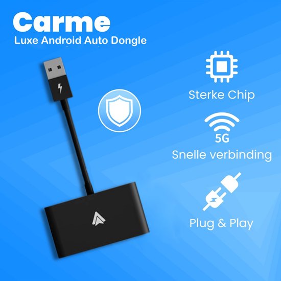 Quality4Less™ - Android Auto Dongle Pro - Connectez-vous sans fil