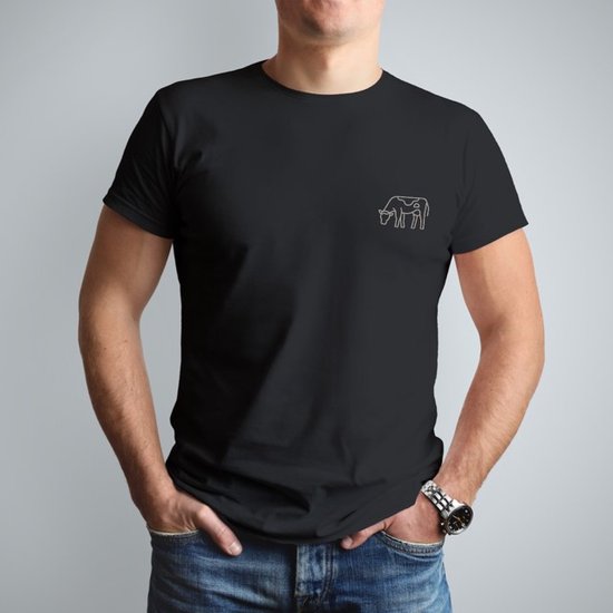KOE - T-shirt zwart L