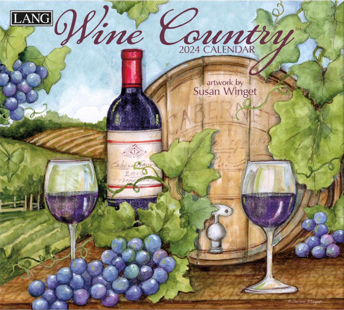 Wine Country Kalender 2024 LANG