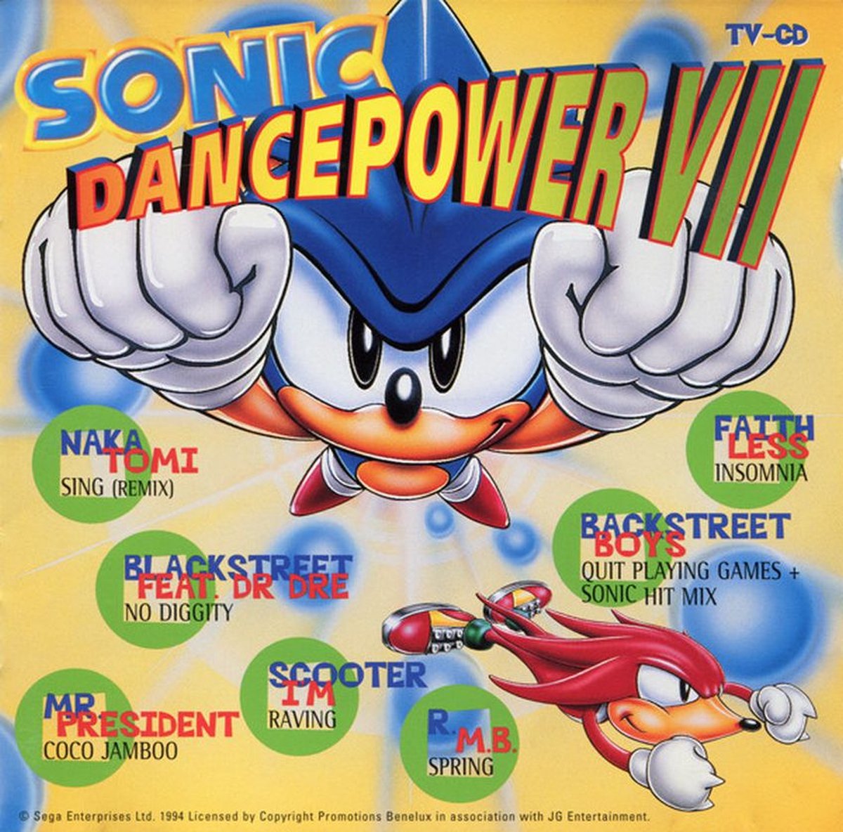 SEGA！NEOSONICARTS／ CD Sonic Dance Power 7, various artists | Muziek | bol