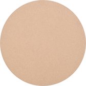 vidaXL - Tafelblad - rond - MDF - 600x18 - mm