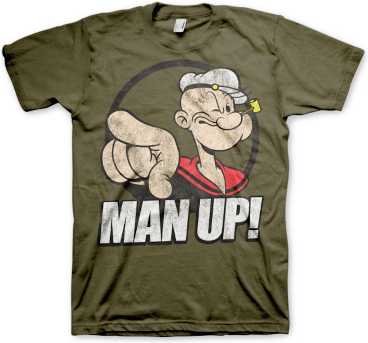 Popeye Shirt – Man Up! Maat 2XL