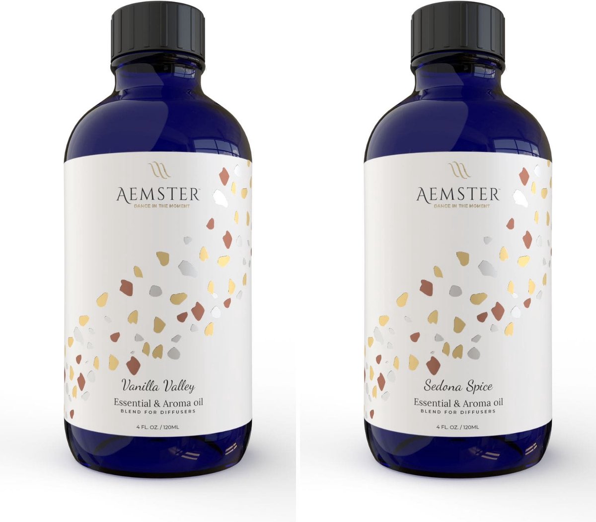 Goedkoopste Aemster Vanilla Valley & Sedona Spice Bundel (240ml) - Geurolie - Huisparfum - Geschikt voor aroma diffusers